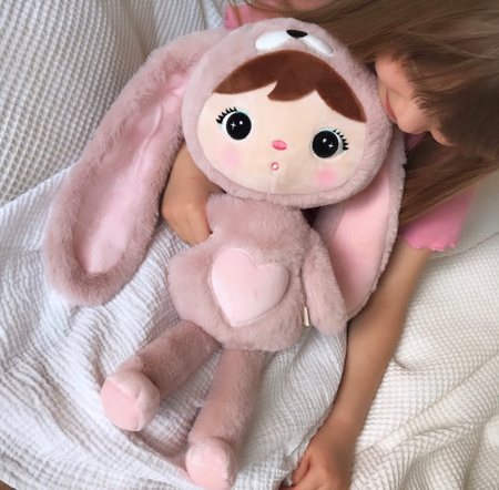 Różowy Królik  46cm Metoo